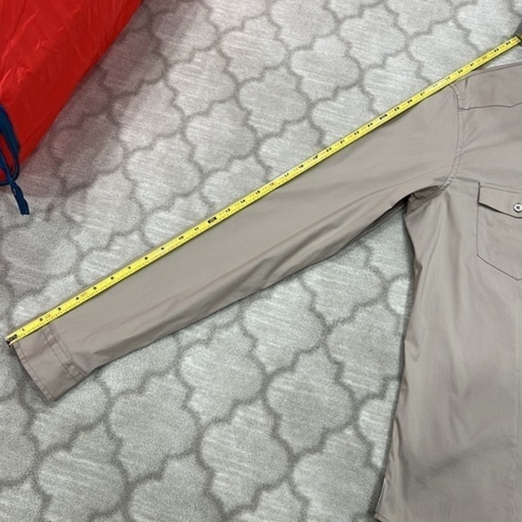 Prada men’s button up tan 45 button pockets - Picture 12 of 13